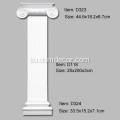 PU hiasan Pilaster Base